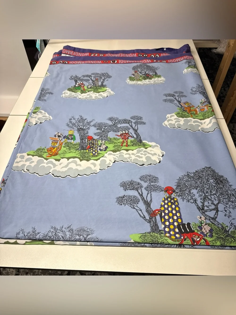IKEA x Walter Van Beirendonck Glodande Twin Duvet, Pillowcase Limited Wondermooi